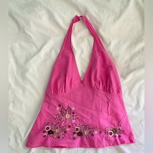 Vintage top with embroidery